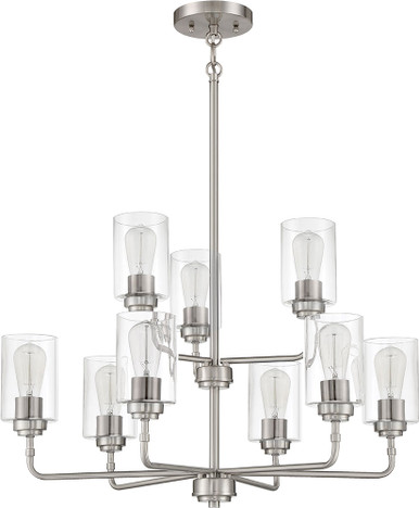 Craftmade 56029-BNK Stowe Contemporary Brushed Polished Nickel ...