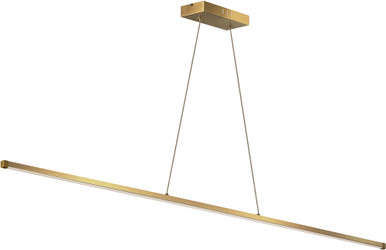 Dainolite ARY-4830LEDHP-AGB Array Contemporary Aged Brass / White LED ...