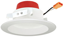Nora Lighting Ntm-31Ov 6 Baffle Recessed Trim - White