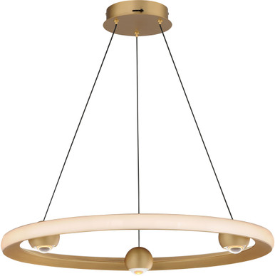 ET2 E23512-GLD Nodes Contemporary Gold LED 24