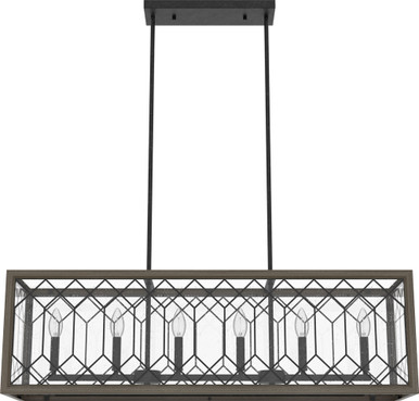 Hunter Lighting 19373 Chevron Island Light Fixture - HNL-19373
