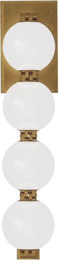 Visual Comfort Modern SLWS22527NB Perle Modern Natural Brass LED ...