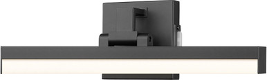 Z-Lite 1009-18W-MB-LED Liam Modern Matte Black LED 18" Bathroom Light ...