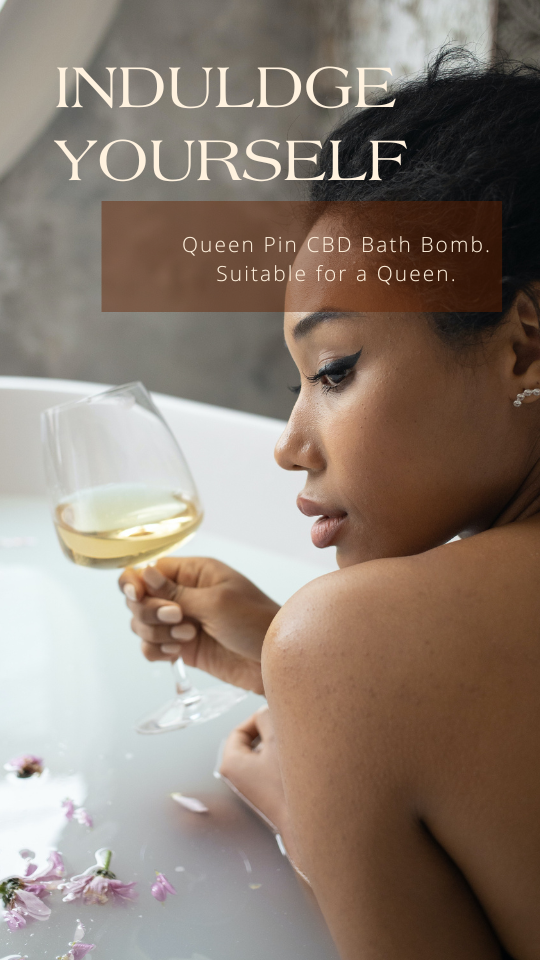 CBD Bath Bomb Queen Pin