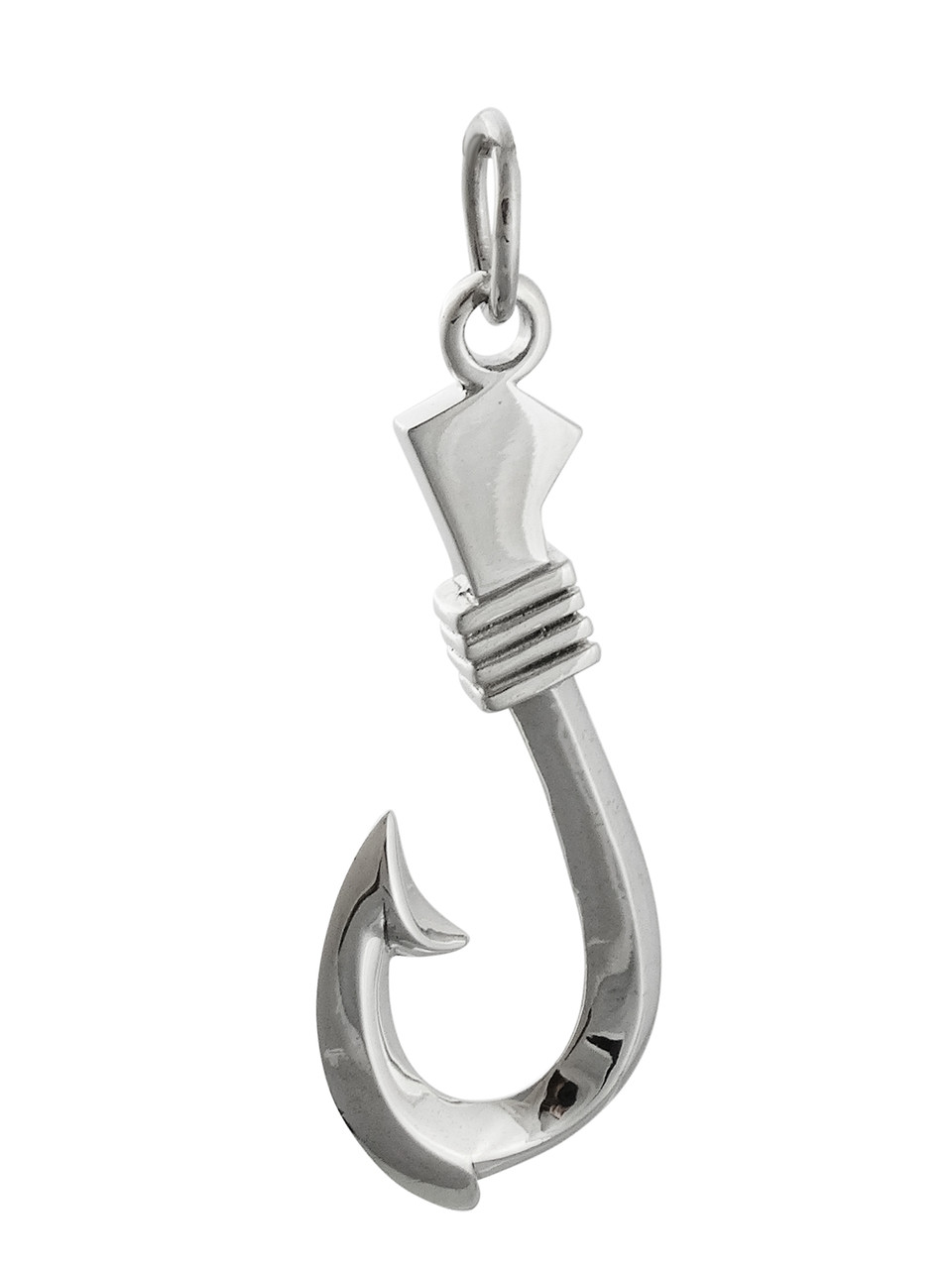 Sterling Silver Fish Hook Necklace | REO Company Sterling Silver Fish Hook Necklace | REO Company