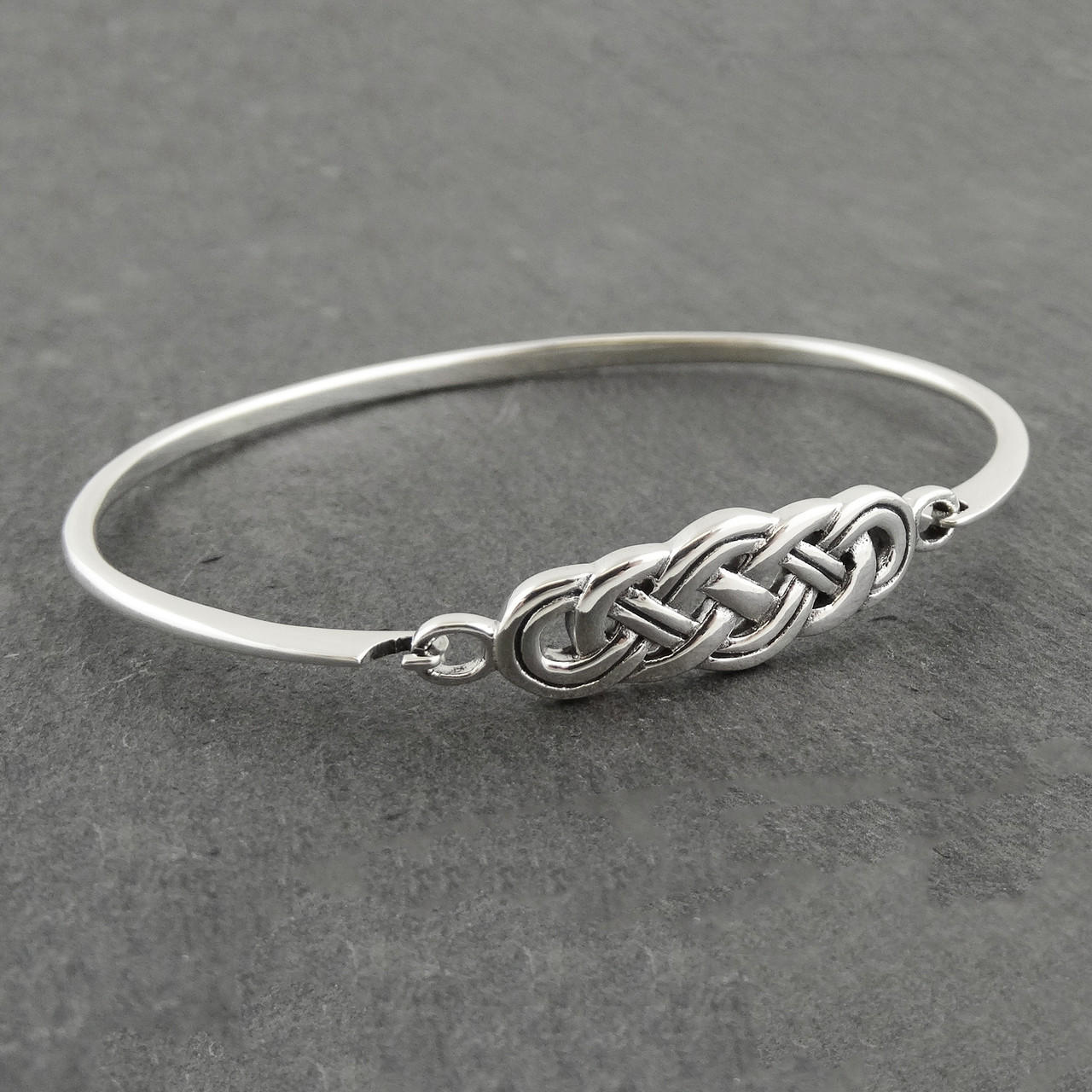 Love knot bangle bracelet Clearance