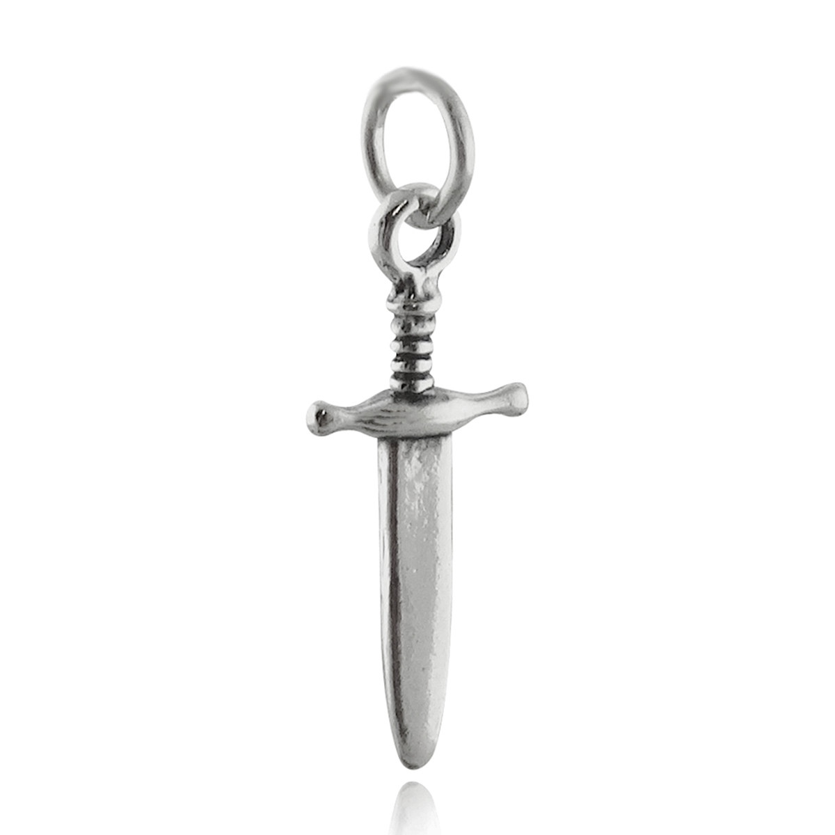 Dagger Charm - 925 Sterling Silver - Sword - REO Company Wholesale