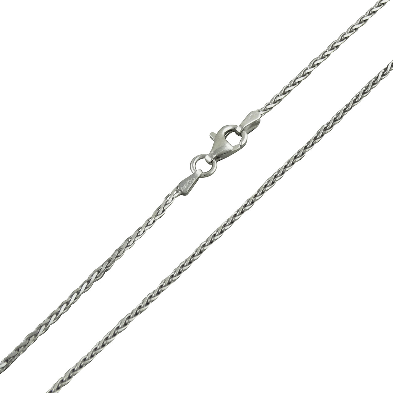 Beautiful Rhodium Plated Flower Hand Slave Chain Bracelet. Wholesale -  925Express