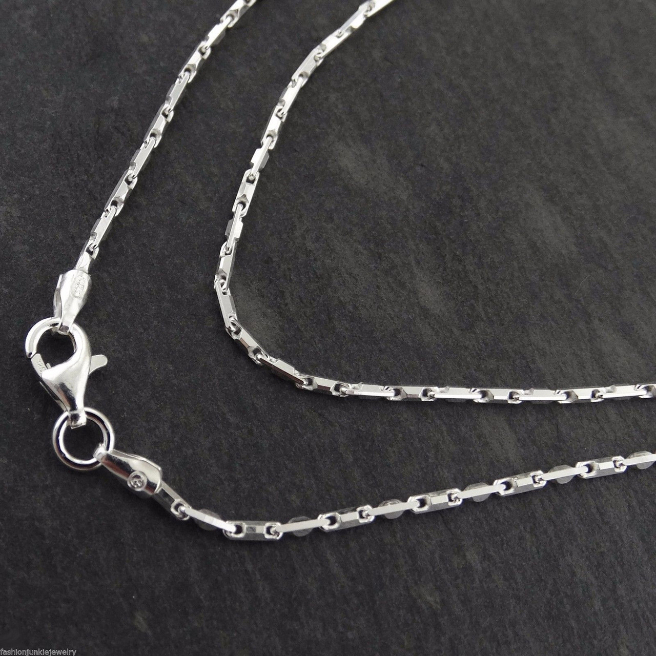 1.34mm Heshe Chain Necklace - 925 Sterling Silver - REO Company ...