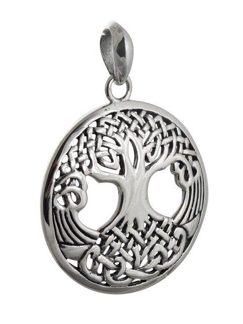 Celtic Knot Tree of Life Pendant - 925 Sterling Silver Celtic Knot Tree of Life Pendant - 925 Sterling Silver