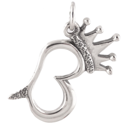 Queen B Charm - 925 Sterling Silver