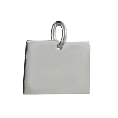 Wyoming State Charm - 925 Sterling Silver