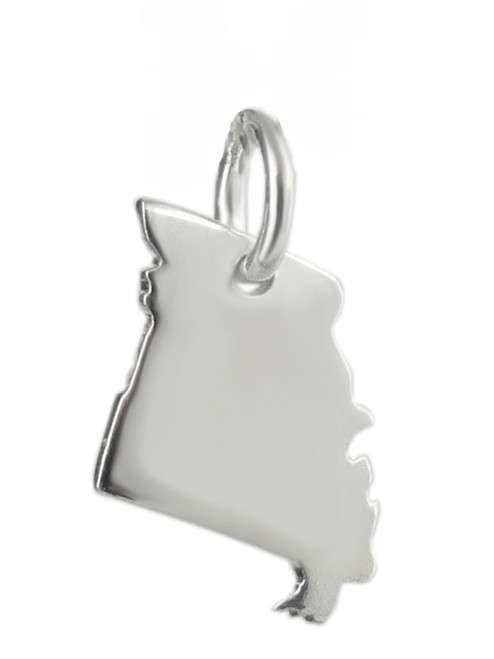 Missouri State Charm - 925 Sterling Silver