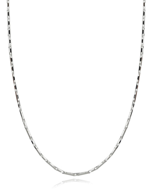 1.34mm Heshe Chain Necklace - 925 Sterling Silver