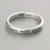 Love You More Stackable Affirmation Band Ring - 925 Sterling Silver