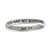 You Are My Sunshine Engraved Stackable Band Ring - 925 Sterling Silver