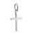 Small Cross Charm - 925 Sterling Silver