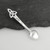 Sterling Silver Triquetra Trinity Celtic Salt Spoon