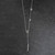 Love Lariat Necklace - 925 Sterling Silver