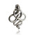 Snake Pendant - 925 Sterling Silver Infinity Knot Friendship Love