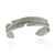 Feather Cuff Bracelet - 925 Sterling Silver  Bangle Bracelets Birds Feathers