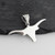 Bull Head Pendant - 925 Sterling Silver - Texas Longhorn Steer