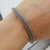 8" Foxtail Weave Bali Bracelet - 925 Sterling Silver
