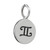 Gemini Pendant - 925 Sterling Silver - Tiny Horoscope Zodiac Charm