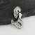 Mermaid Side Profile Pendant - 925 Sterling Silver