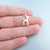 Baby Deer Charm - 925 Sterling Silver Fawn Silhouette