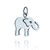 Baby Elephant Charm - 925 Sterling Silver