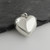 Marcasite Heart Locket with Stars - 925 Sterling Silver