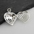 Marcasite Heart Locket - 925 Sterling Silver