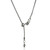 Adjustable 2mm Popcorn Chain Necklace, Adjusts up to 22" - Rhodium Plated 925 Sterling Silver