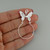 Butterfly Charm Holder Pendant - 925 Sterling Silver