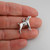 Retriever Dog Charm - 925 Sterling Silver