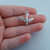 Jet Airplane Charm - 925 Sterling Silver