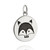 Sterling Silver Engraved Fox Charm