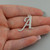 Script Letter A Charm - 925 Sterling Silver