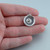Roulette Wheel Charm - 925 Sterling Silver