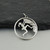 Rock Climbing Girl Charm - 925 Sterling Silver