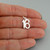 Sterling Silver Number 16 Charm