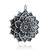 Lotus Flower Mandala Pendant - 925 Sterling Silver