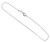 1.2mm Curb Chain - 925 Sterling Silver