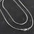 1.3mm Square Magic Snake Chain - 925 Sterling Silver
