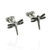 Dragonfly Stud Earrings, Sterling Silver