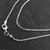 1.34mm Heshe Chain Necklace - 925 Sterling Silver