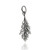 Oak Leaf Charm - 925 Sterling Silver