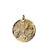 Ancient Coin Jewelry Charm - Lion - Bronze 24x20mm