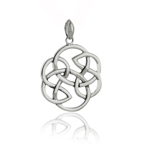 Sterling Silver Celtic Knot Necklace | REO Company